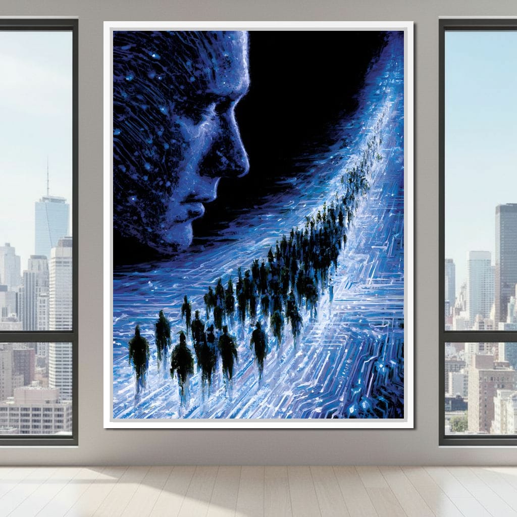 Architect of the Collective Consciousness Canvas Wall Art