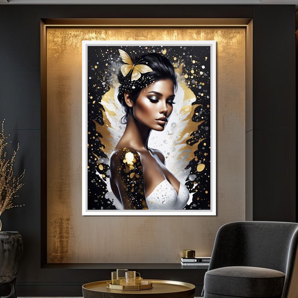 Female Portrait 194 Canvas Wall Art