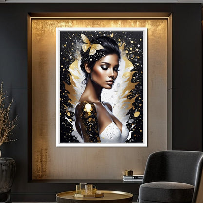 Female Portrait 194 Canvas Wall Art