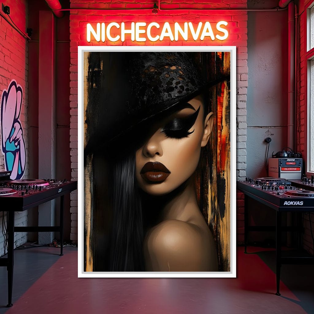 Mystery Elegance Enigma Canvas Wall Art