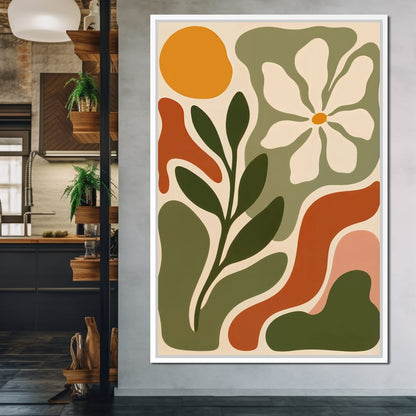 Daisy Maps For A Gentle Planet Canvas Wall Art
