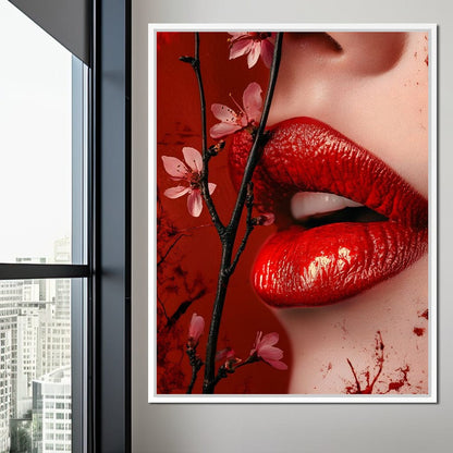 Passion Petals Enchantment Canvas Wall Art