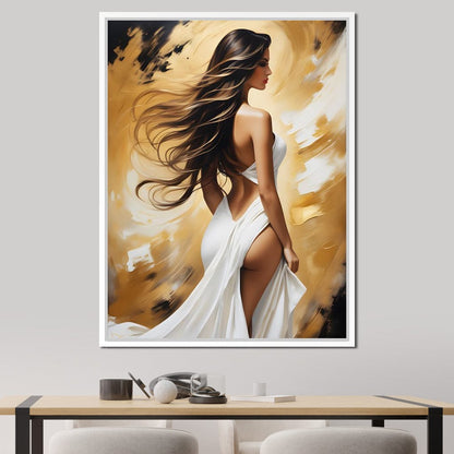 Female Portrait 202 Canvas Wall Art