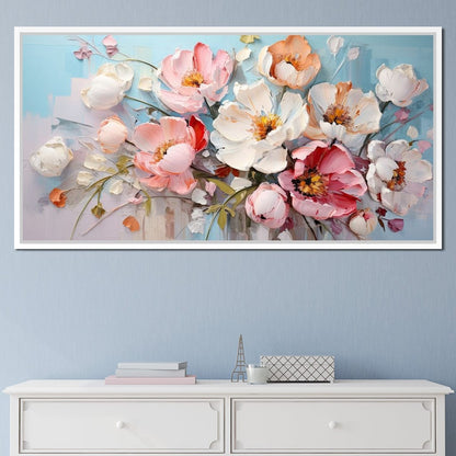 Blossoms of Serenity Breeze Canvas Wall Art