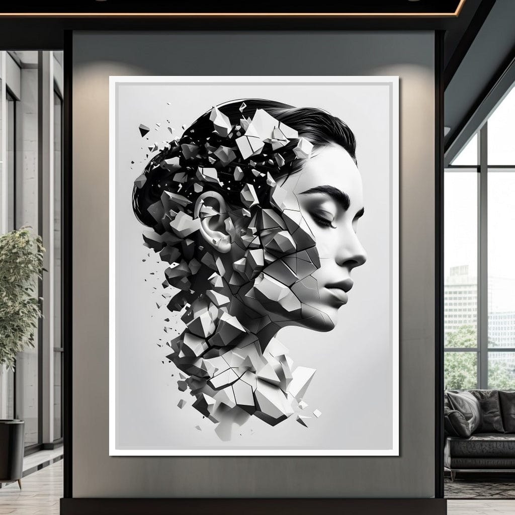 Female Portrait 321 Canvas Wall Art