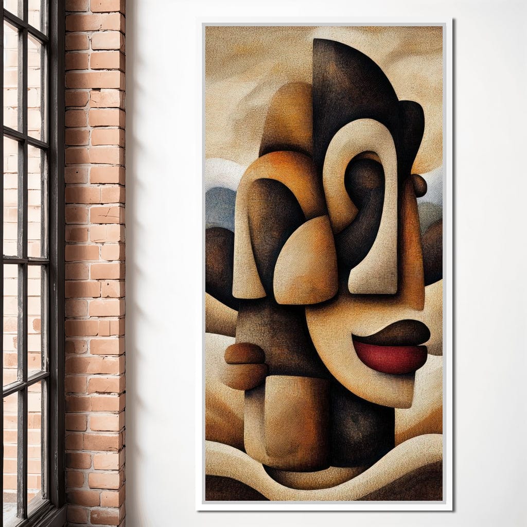 Faces of the Earth Canvas Wall Art