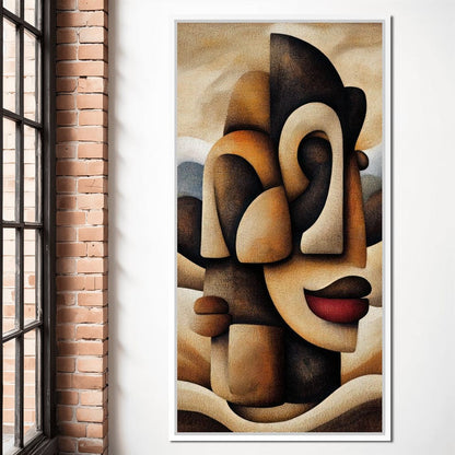 Faces of the Earth Canvas Wall Art