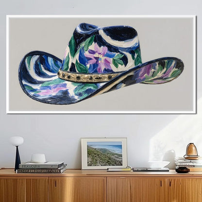 Floral Western Dreamscape Canvas Wall Art
