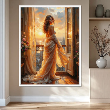 Where Light Lingers Canvas Wall Art