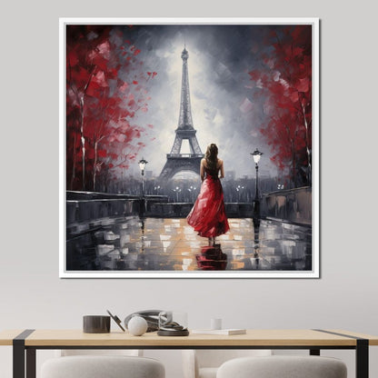 Romantic French Dream Canvas Wall Art