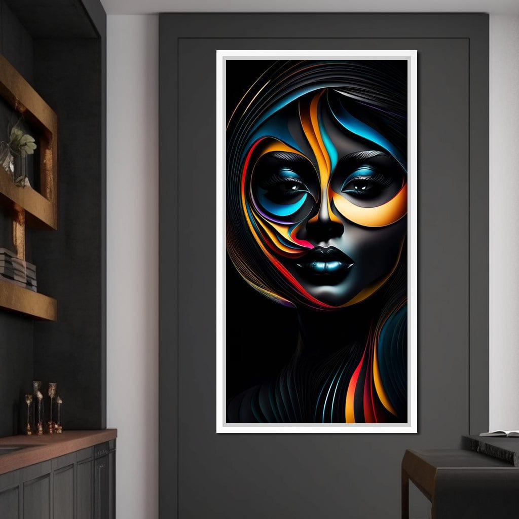 Female Portrait 085 Canvas Wall Art