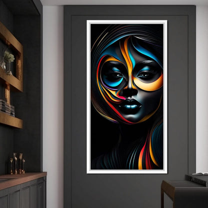 Female Portrait 085 Canvas Wall Art