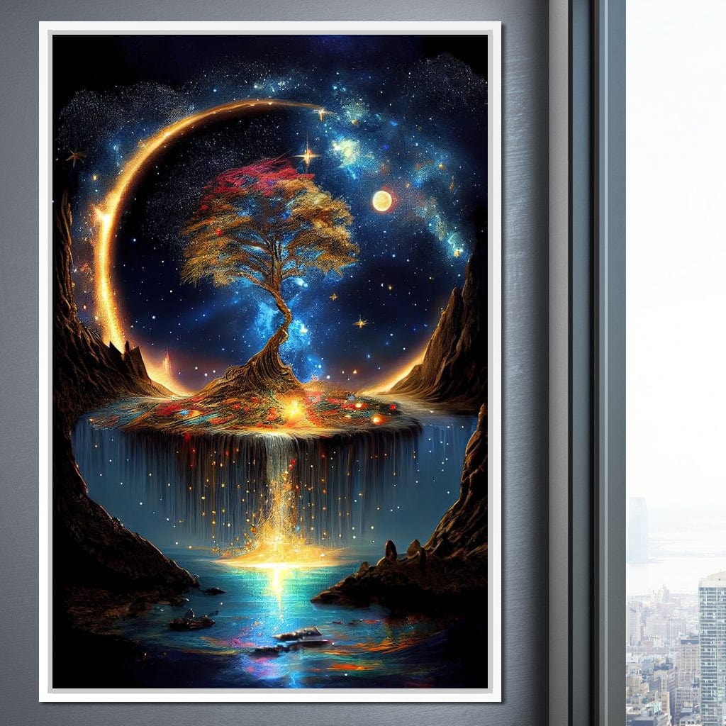 Mythical Tree Canvas Wall Art