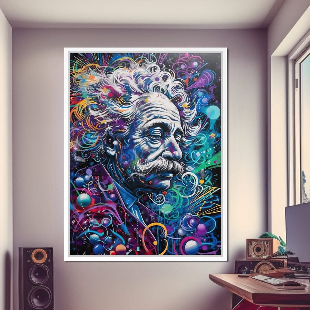 Albert Einstein Canvas Wall Art