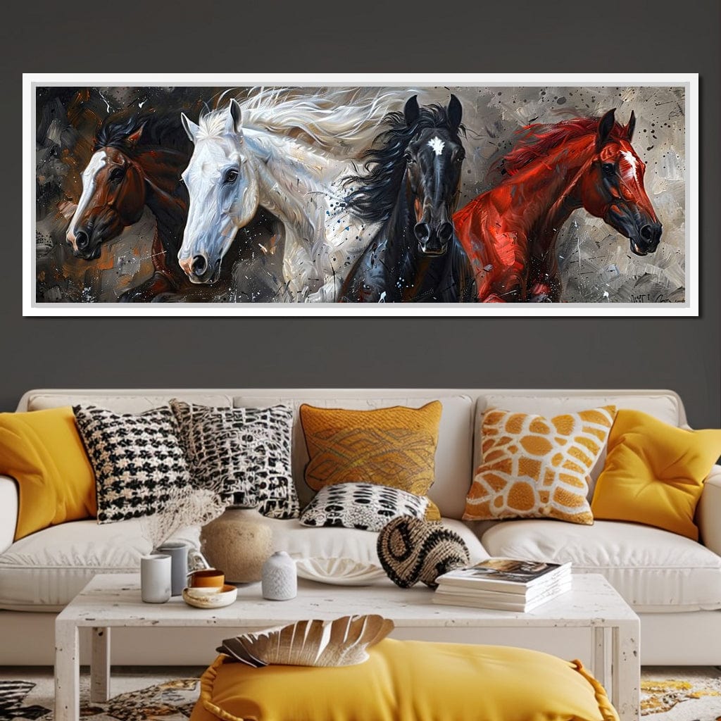 Gallop Through Wild Canvas Wall Art
