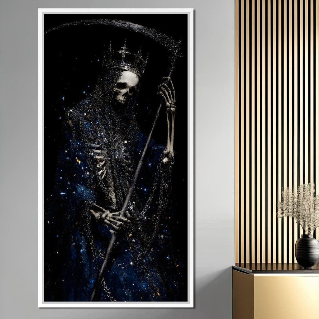 Celestial Reaper Star King Canvas Wall Art