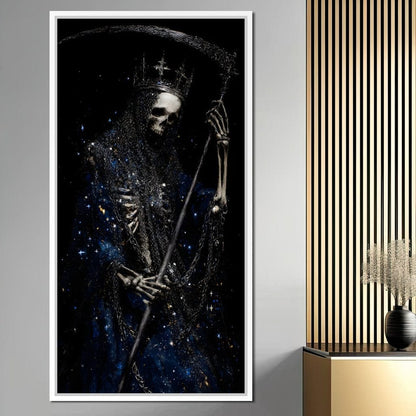 Celestial Reaper Star King Canvas Wall Art