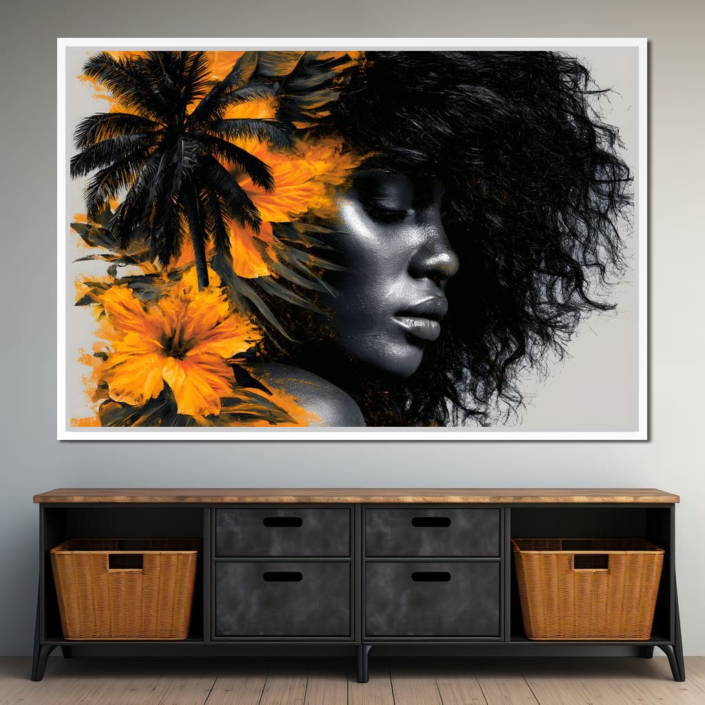 Golden Tropics Restless Soul Canvas Wall Art