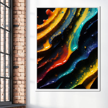 Colorful Contemporary Art 0080 Canvas Wall Art