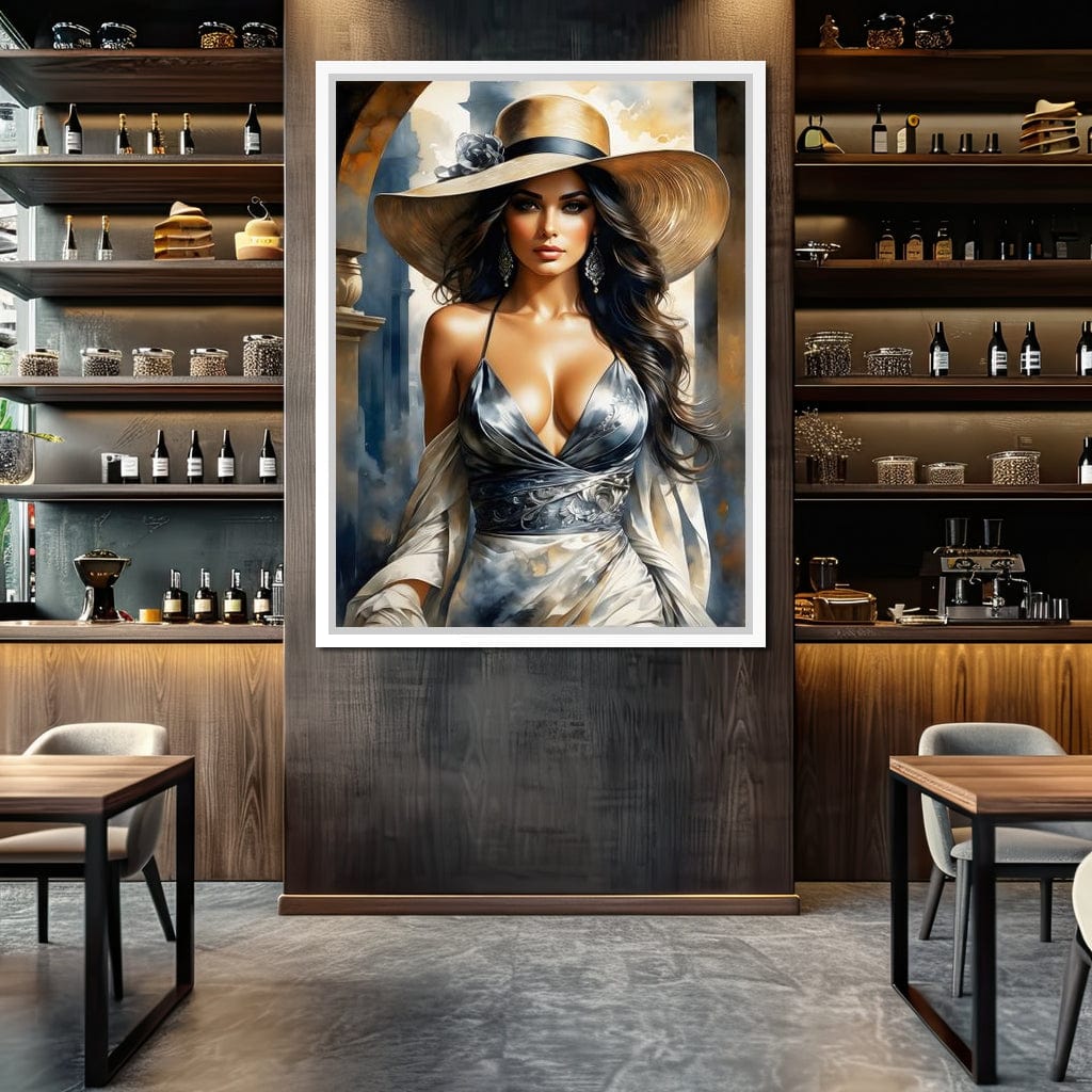 Female Portrait 285 Canvas Wall Art