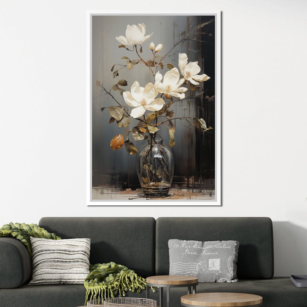 Magnolia Melody Canvas Wall Art