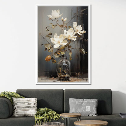 Magnolia Melody Canvas Wall Art