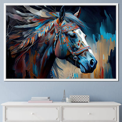 Cherokee Horse 3 Canvas Wall Art