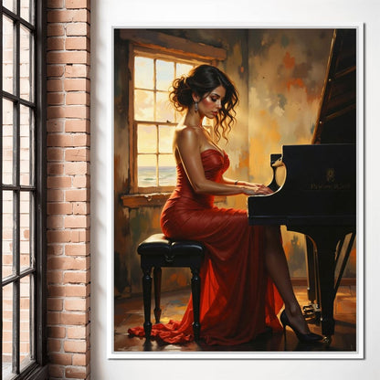 Female Portrait 345 Canvas Wall Art