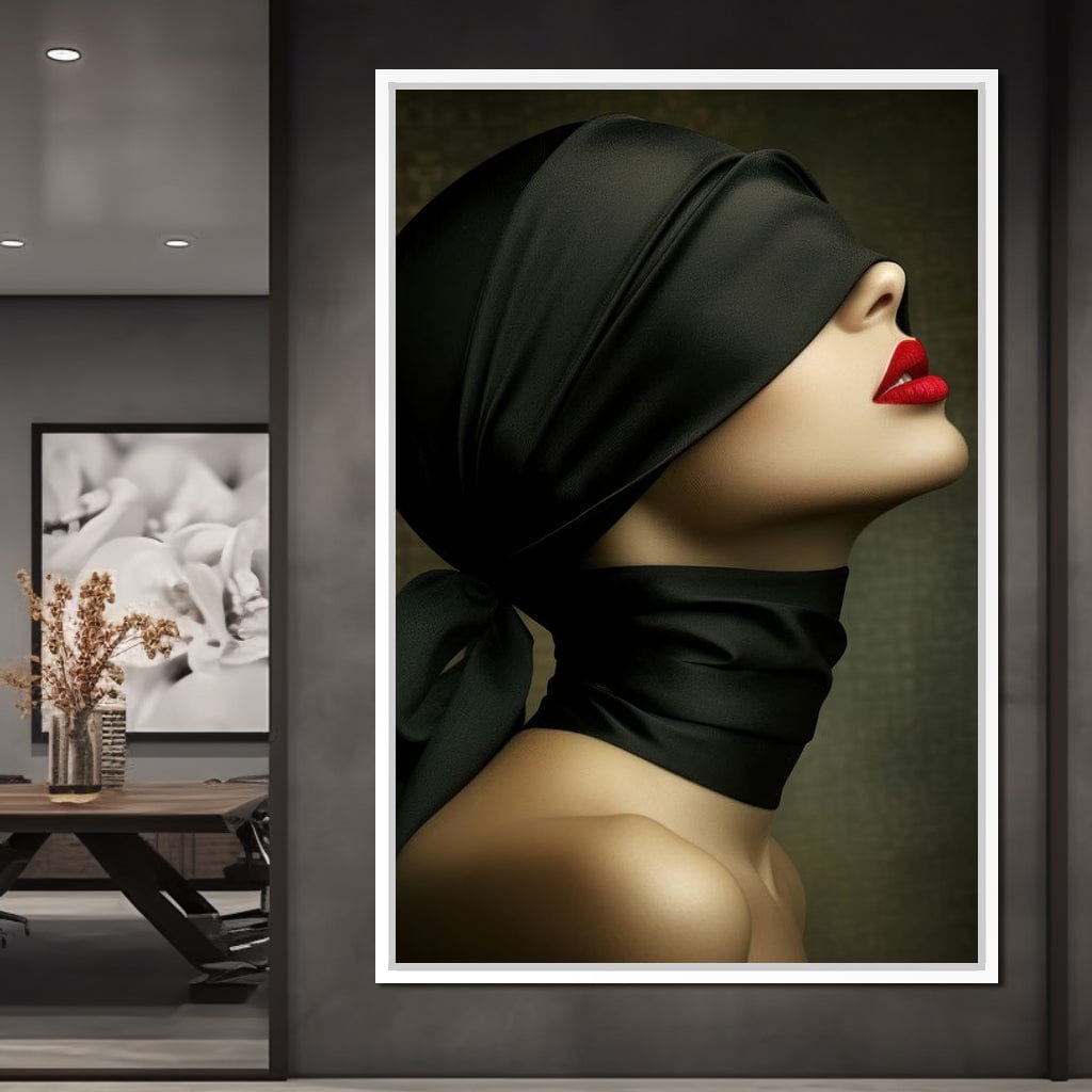 Hidden Temptation Canvas Wall Art