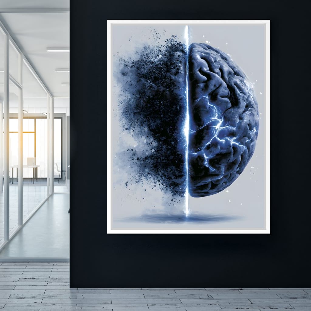 Fractured Reason Before The Storm Canvas Wall Art