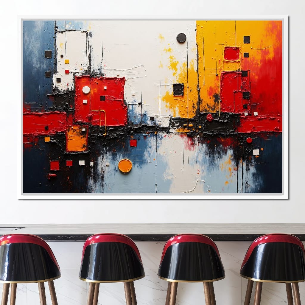 Urban Pulse Canvas Wall Art