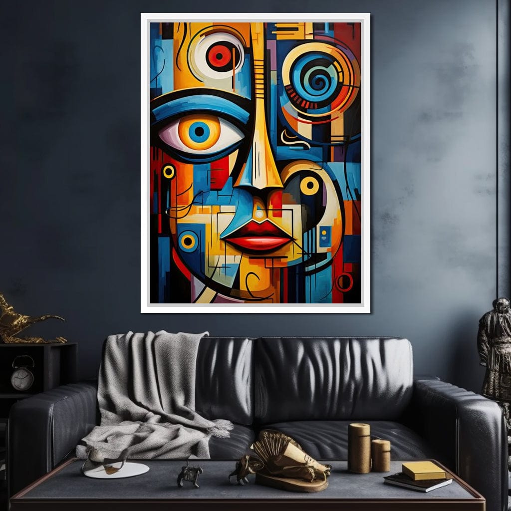 Cubist Reflections Canvas Wall Art