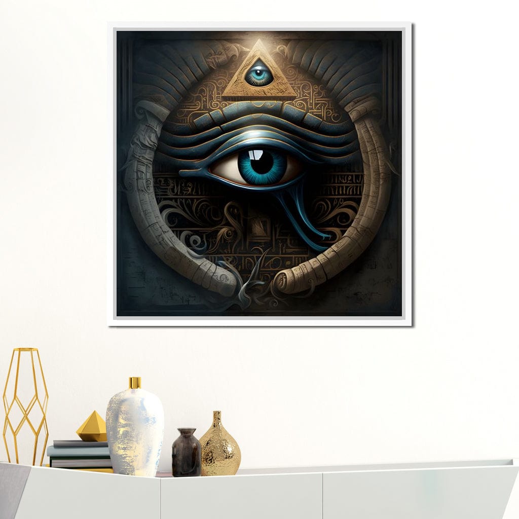 Eye Of Horus Canvas Wall Art