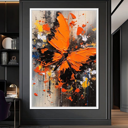 Radiant Lepidoptera Canvas Wall Art