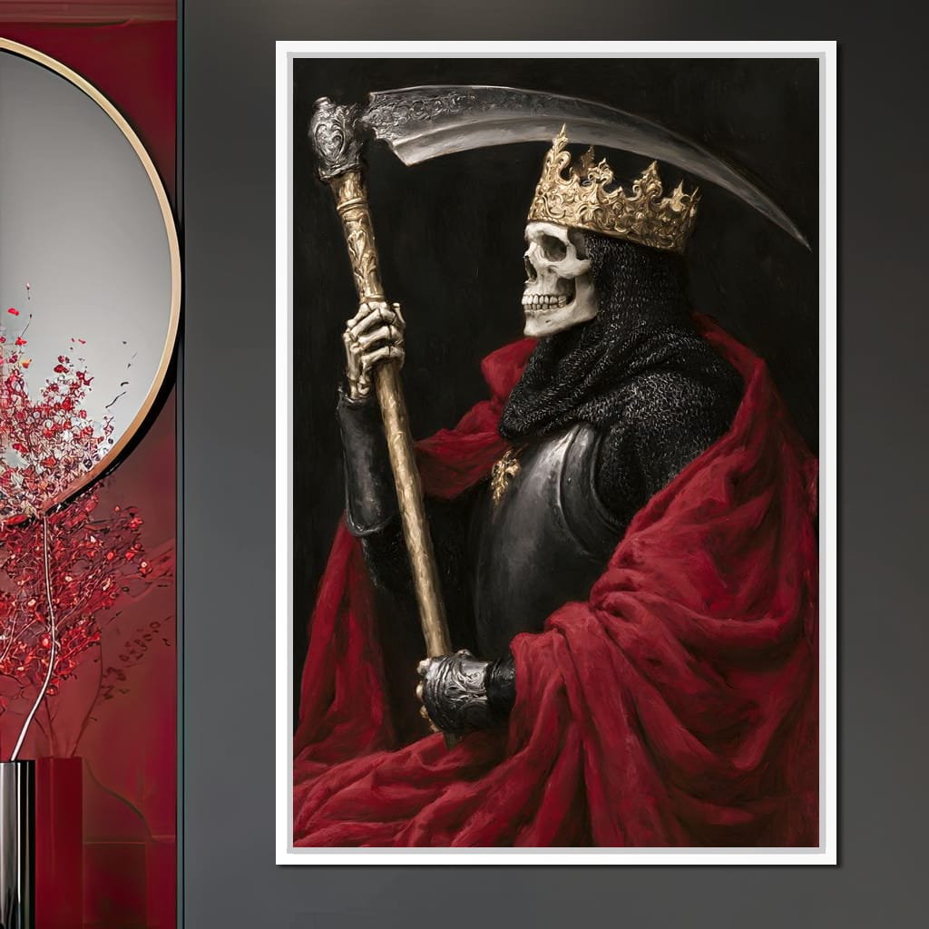 Sovereign Of The Final Harvest Canvas Wall Art
