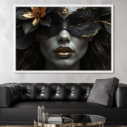 Noir Botanica Canvas Wall Art