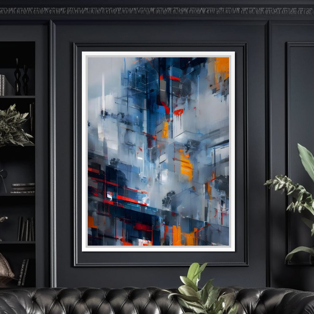 Nebula Nightfall Canvas Wall Art