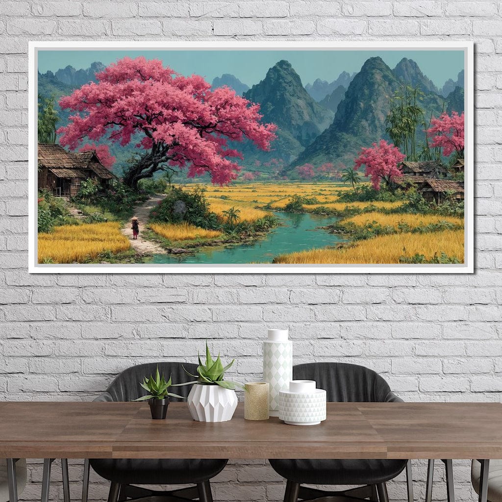 The Tranquil Path Canvas Wall Art