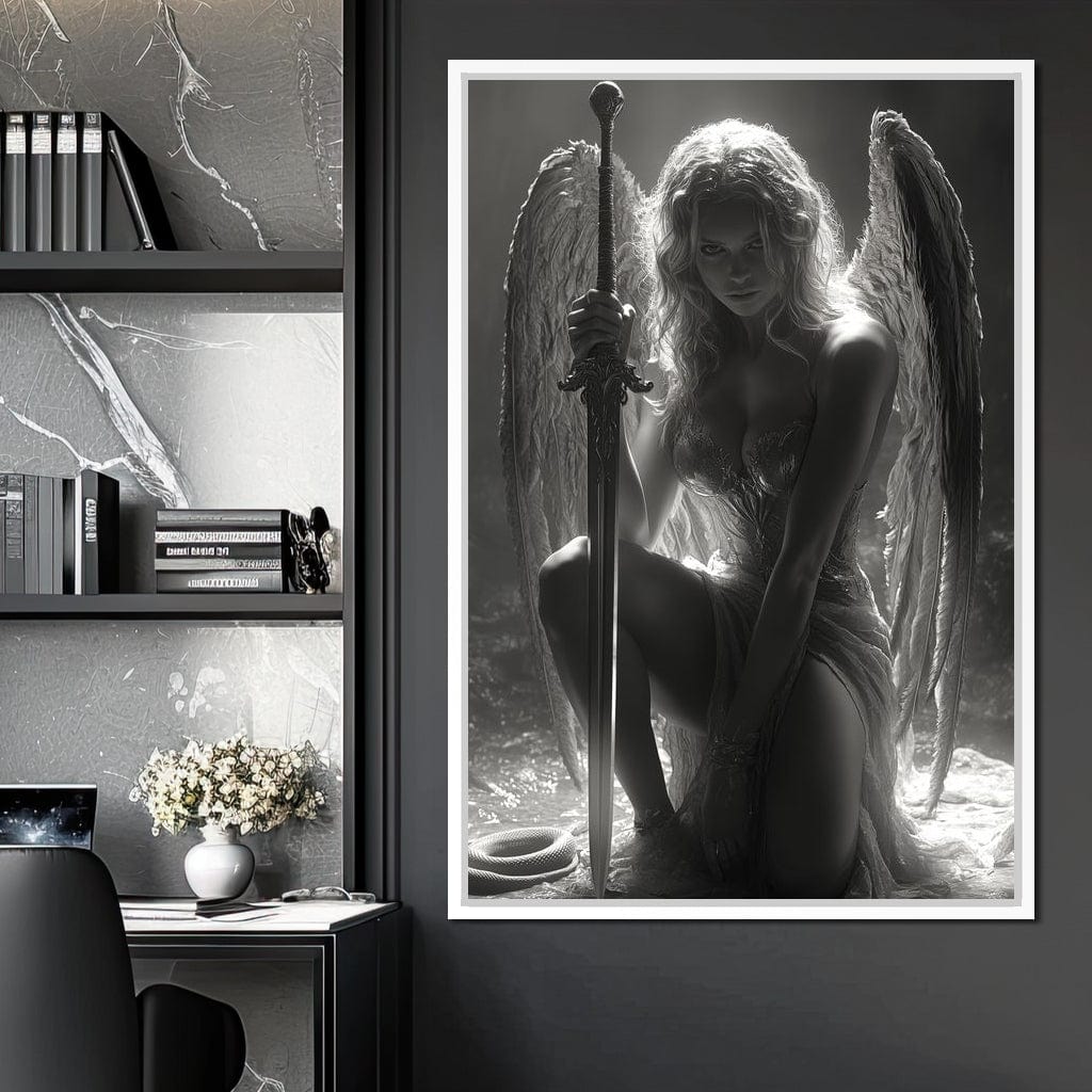 Ariel's Courage Canvas Wall Art