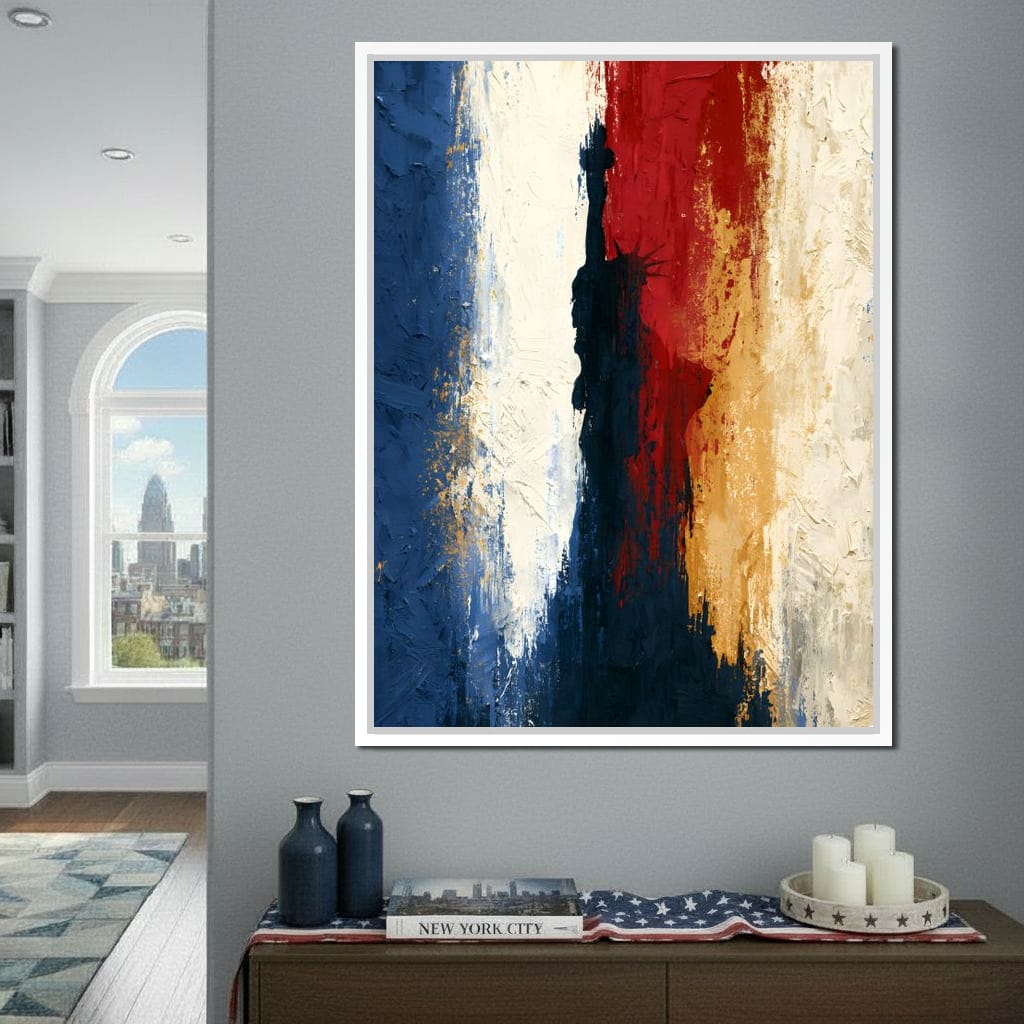 Legacy Of The Rising Liberty Canvas Wall Art