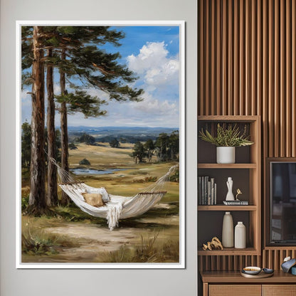 Pine Hammock Country Escape Canvas Wall Art