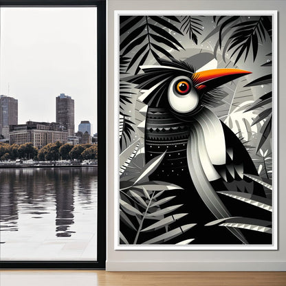 Tropical Trance Toucan Canvas Wall Art