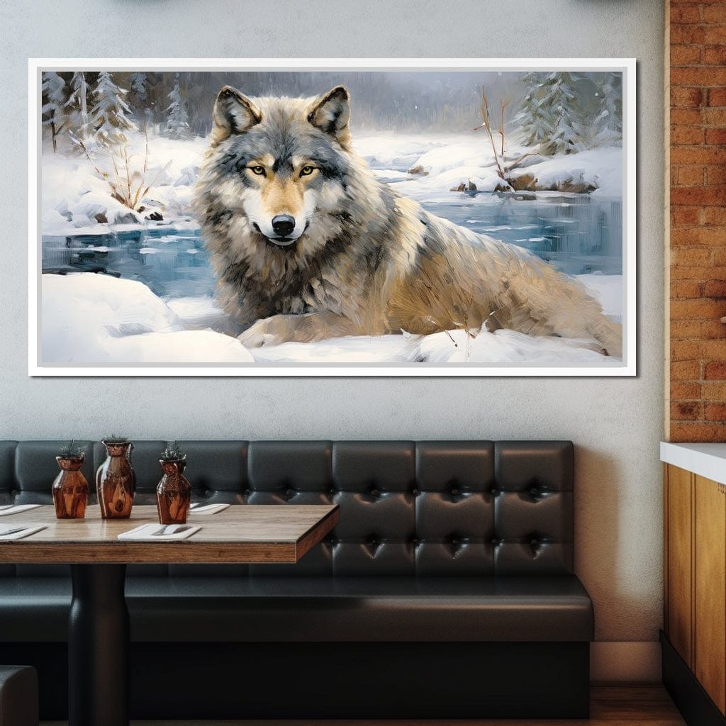 Winters Majestic Guardian Canvas Wall Art