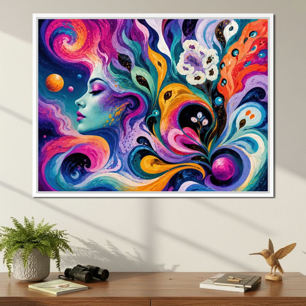 Cosmic Daydream Canvas Wall Art