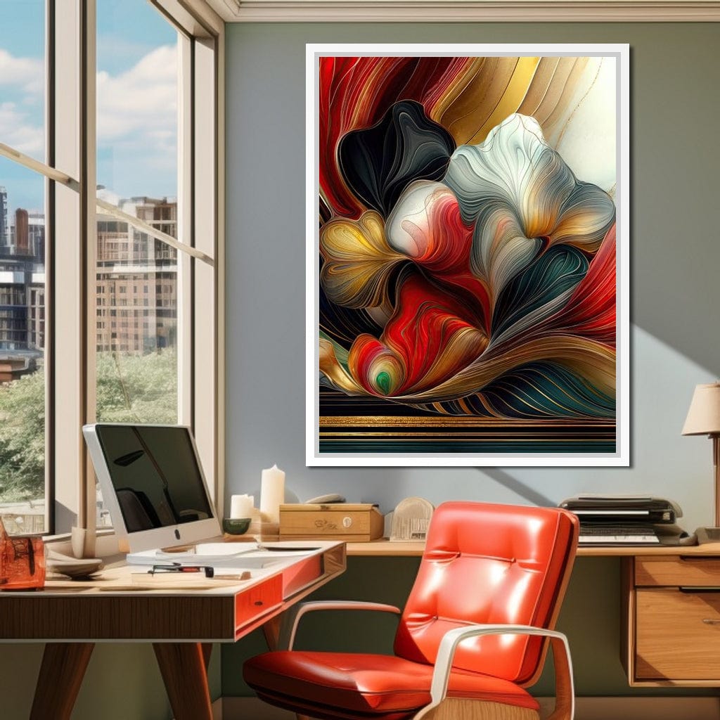 Flow Canvas Wall Art