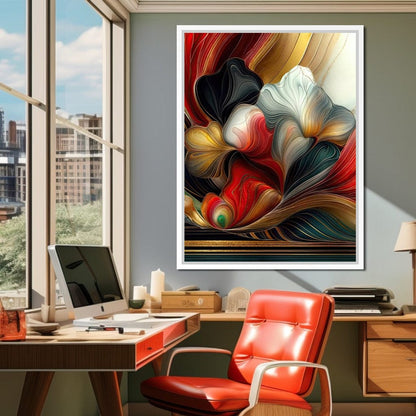 Flow Canvas Wall Art