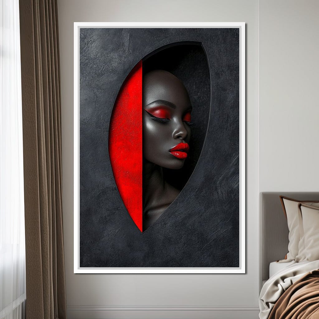Scarlet Whisper Canvas Wall Art
