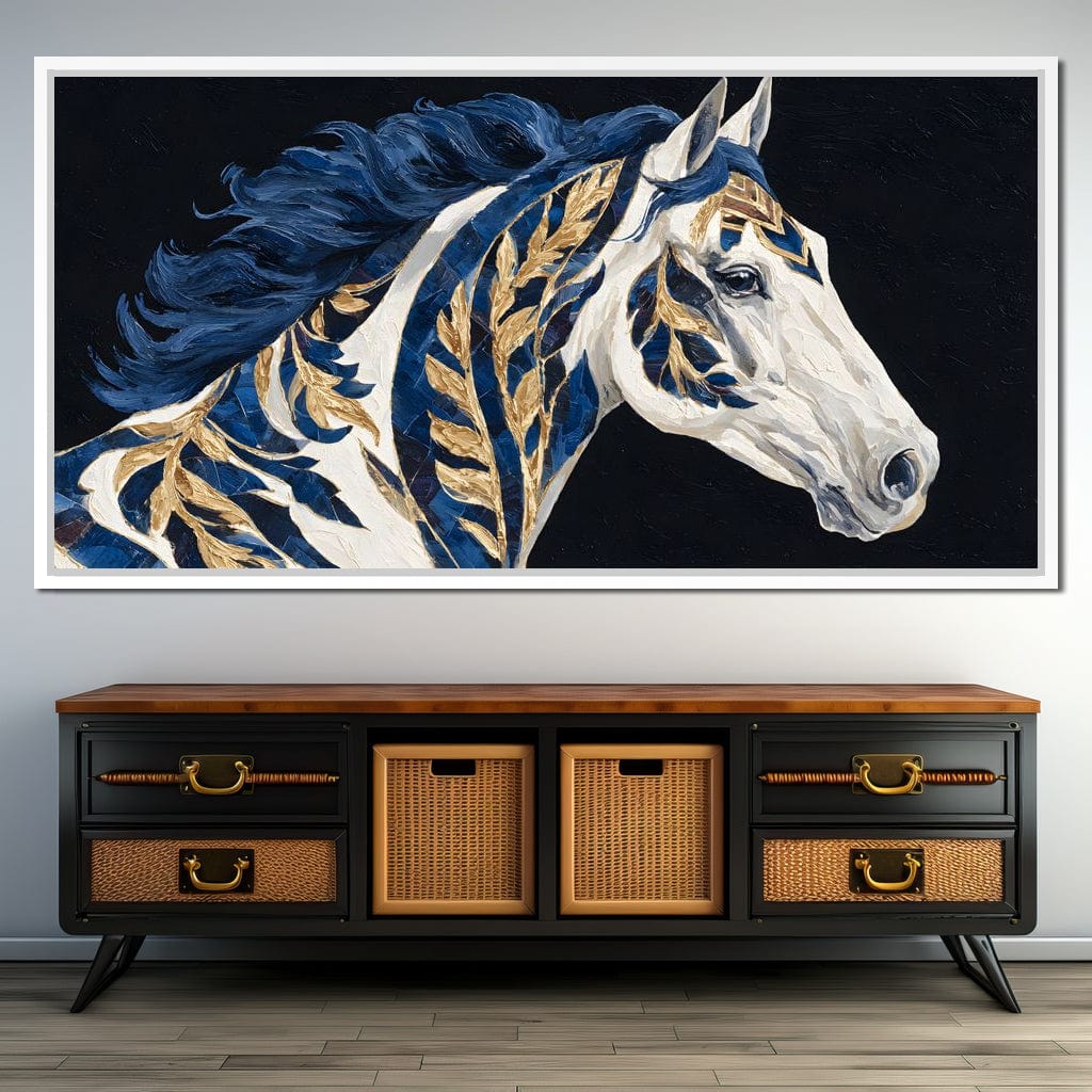 Majestic Equine Splendor Canvas Wall Art
