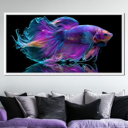 Radiant Fish Canvas Wall Art