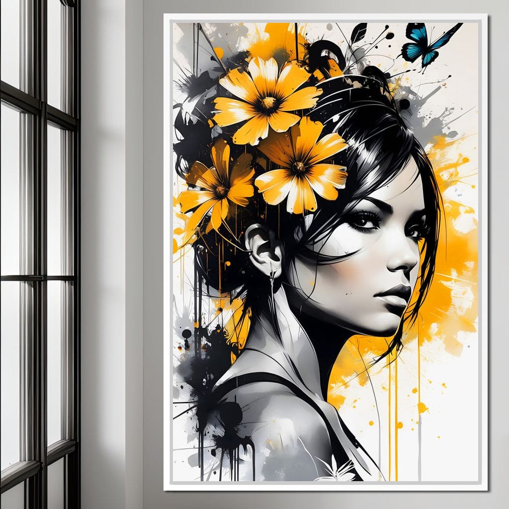 Female Portrait 262 Canvas Wall Art